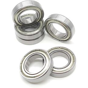 6903ZZ 17x30x7mm Thin Section Deep Groove Ball Bearings 10Pcs in Saudi Arabia