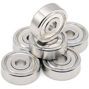 S635ZZ 5x19x6mm S635ZZ SS 635 Z Stainless Steel Miniature S635 ZZ Ball Bearings 10Pcs in Saudi Arabia