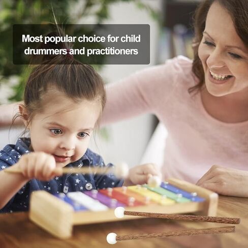 4PCS Steel Tongue Drum Mallet, Child Rubber Mallet,6.5in Rubber Percussion Mallets,Steel Tongue Percussion Instrument Mallets for Child Drummers and Practitioners in Kuwait