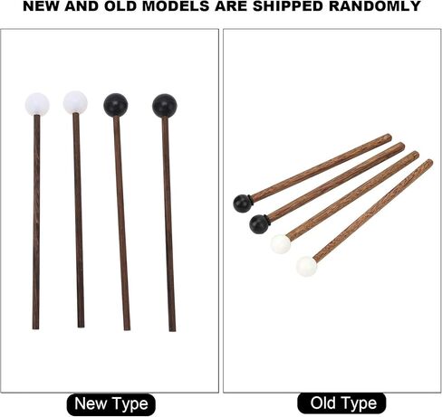 4PCS Steel Tongue Drum Mallet, Child Rubber Mallet,6.5in Rubber Percussion Mallets,Steel Tongue Percussion Instrument Mallets for Child Drummers and Practitioners in Kuwait