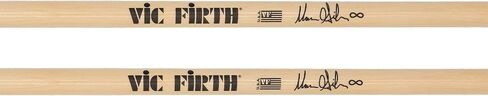 سلسلة توقيع Vic Firth Ash Soan Drumsticks - حزمة 3 عبوات مع قطعة قماش أوستن بازار تلميع in Saudi Arabia