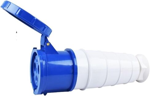 IP67 63A/125A التوصيل الصناعي والمقبس 3P/4P/5P موصل كهربائي مضاد للماء Connection Connection Industrial Connection 220V 380V 415V (Panle Socket 3P 63A) in Kuwait