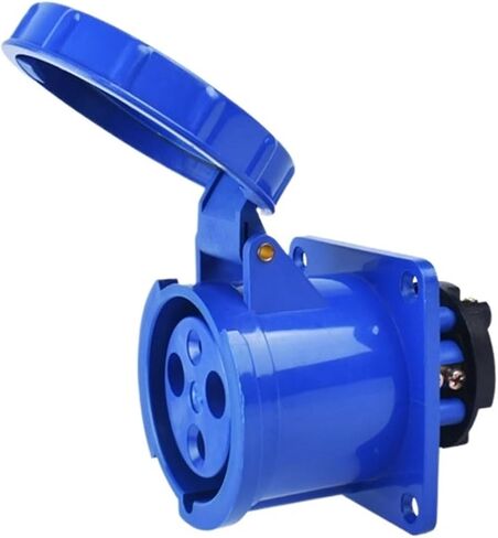 IP67 63A/125A التوصيل الصناعي والمقبس 3P/4P/5P موصل كهربائي مضاد للماء Connection Connection Industrial Connection 220V 380V 415V (Panle Socket 3P 63A) in Kuwait