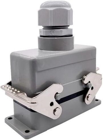 Heavy Duty Connectors HDC-HE-016-1/2/3/4 F/M 16pin 16A 500V Industrial Rectangular Aviation Connector Plug Screw Connection(Hdc-he-016-1) in Saudi Arabia
