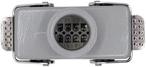 Heavy Duty Connectors HDC-HE-016-1/2/3/4 F/M 16pin 16A 500V Industrial Rectangular Aviation Connector Plug Screw Connection(Hdc-he-016-1) in Saudi Arabia