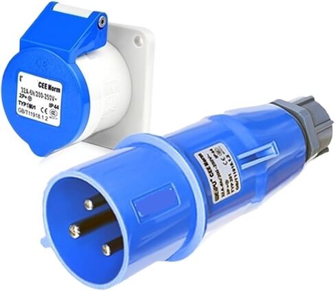 3pin 32a IP44 POWER POUND BUTTERTER SUBTE SUBKENT MATCH CONCTURCENT FOR FACTORY Subway Stadium Industry KL4-4B (Docking Set2) in Kuwait