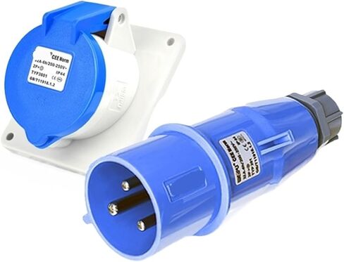 3pin 32a IP44 POWER POUND BUTTERTER SUBTE SUBKENT MATCH CONCTURCENT FOR FACTORY Subway Stadium Industry KL4-4B (Docking Set2) in Kuwait