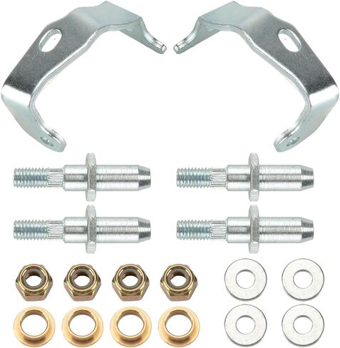 Front Left and Right Side Door Hinge Pin and Bushing Kit - Compatible for Chevrolet Silverado Suburban Avalanche Tahoe for GMC Sierra Yukon - Replace Part 6038457 in Saudi Arabia