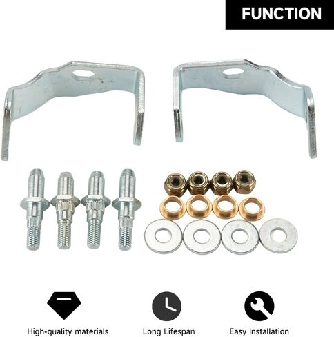 Front Left and Right Side Door Hinge Pin and Bushing Kit - Compatible for Chevrolet Silverado Suburban Avalanche Tahoe for GMC Sierra Yukon - Replace Part 6038457 in Saudi Arabia
