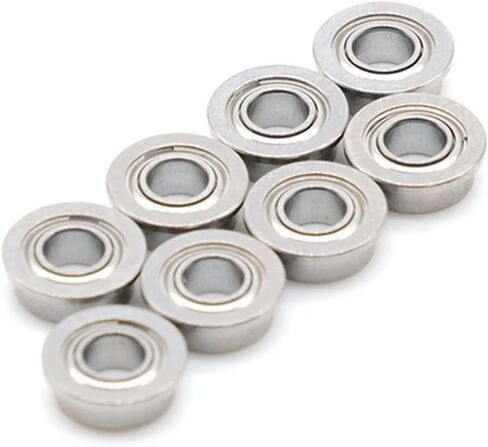 MF63ZZ 3x6x2.5mm Flange Bearings Deep Groove MF63Z MF63 2Pcs in Saudi Arabia