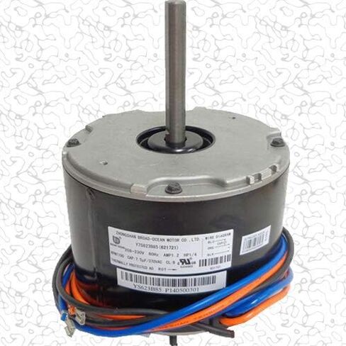 OEM Upgraded Intertherm Nordyne Miller 1/4 HP 230v Condenser Fan Motor 621721 in Saudi Arabia