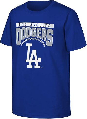 MLB Kids Youth 8-20 Color Team Color Stake Out Arch Logo T-Shirt in Kuwait