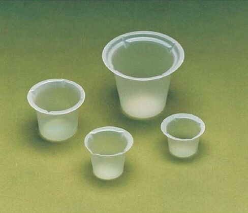 B5-1000 Polystyrene Disposable Beaker, 5mL Capacity (Case of 1000) in Saudi Arabia