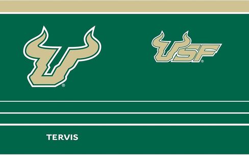 Tervis Traveler USF Bulls - MVP Triple Walled Insulated Tumbler Travel Cup Keeps Drinks Cold & Hot, 20oz, Stainless Steel in Saudi Arabia