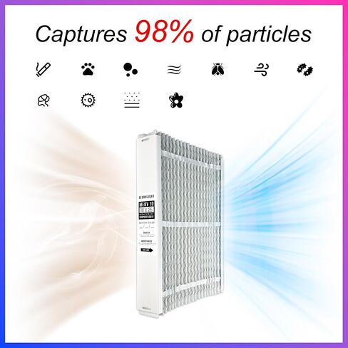expxxfil0016 16x25x5 MERV 10 استبدال وسائط التصفية القابلة للتوسيع متوافق مع شركة النقل EXPCCFIL0016 & BRYANT EXPBBFIL0016 EZ-FLEX نظام التدفئة والتبريد ، 2 حزم in Kuwait