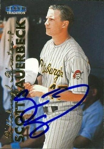 Warehouse 46997 Scott Sauerbeck Cardball Card Pittsburgh Pirates 1999 Fleer Tradition No .U-44 in Saudi Arabia