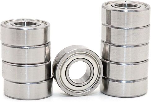 10PCS R-1240ZZ 4x12x4 Single Row Deep Groove Ball Bearings Double Shielded in Saudi Arabia