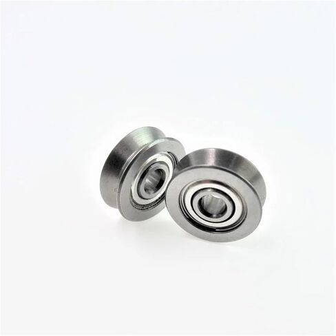 50/100pcs V624ZZ V624 624W 4x13x6mm V Groove Ball Bearing Roller Wheel for Guide Track 4 * 13 * 6mm(Carbon Steel,100Pcs) in Saudi Arabia