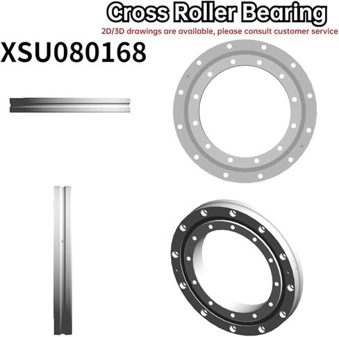 1pcs دقة رقيقة الدقة الدقة تحمل XSU080168 130 * 205 * 25.4mm محمل قرص دوار محمل مفصل in Kuwait