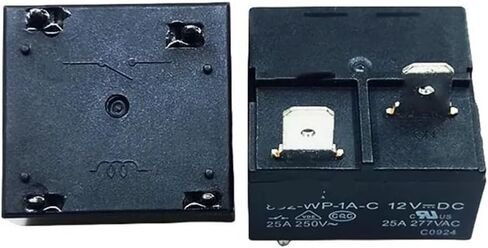 852-WP-1A-C 852WP1AC DC12V 12VDC 12V 25A Relay 4PIN 10Pcs in Saudi Arabia