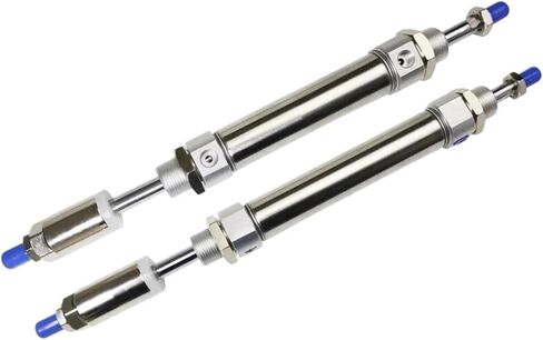 1PCS MAJ16 Series السكتة الدماغية القابلة للتعديل من الفولاذ المقاوم للصدأ المصغرة مكبس الأسطوانة الهوائية المدمج في الحلقة المغناطيسية 16 مم (maj16x150-50-S) in Kuwait