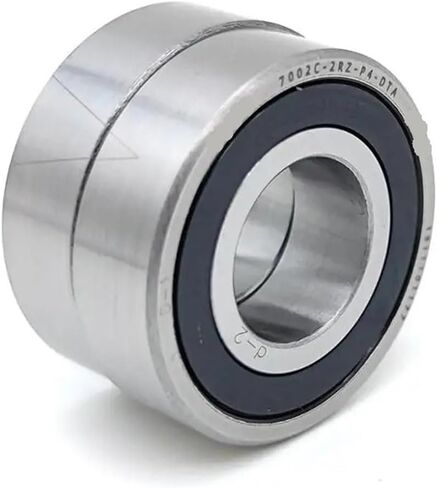 1 Pair 7002 7002C 2RZ P4 DT A 15x32x9 15x32x18 Sealed Angular Contact Bearings Spindle Bearings in Saudi Arabia