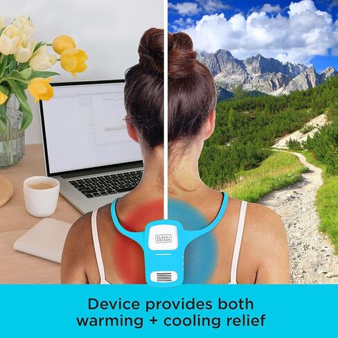 BLACK+DECKER Comfortpak, Wearable Cooling and Heating Device, Breeze Blue (BCWCC101-61) in Saudi Arabia
