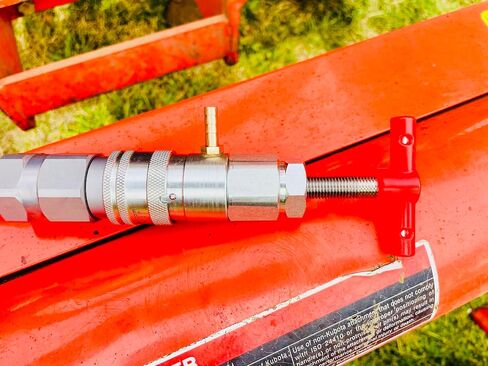 5/8 "ISO 16028 Flat Fark Face Skid Skid Skid Male Hydraulic Quick Acpler Adjusts Delsed Adfing Tool by Tractor Relief Tool ™ in Saudi Arabia