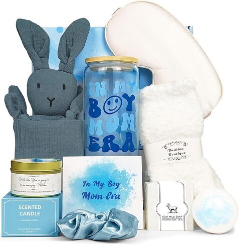 Boy Mom Gifts for New Mom Gifts for Women After Birth Pregnancy Mama Gift Care Package After Baby Gift for moms To Be Set Box for Expecting Moms new Mommy Essentials in Kuwait