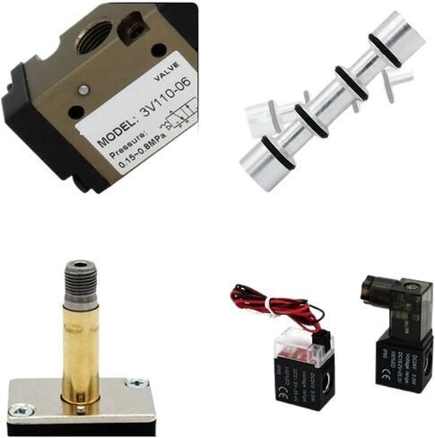 Two-position three-way electromagnetic reversing valve 3V110-06 -NC/NO air valve normally open and closed type(3V110-06-NO DC24V) in Saudi Arabia