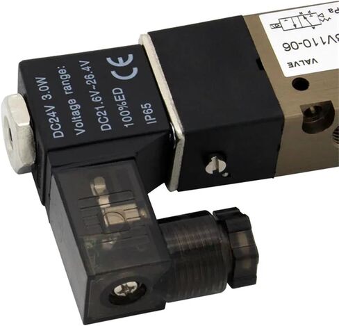 Two-position three-way electromagnetic reversing valve 3V110-06 -NC/NO air valve normally open and closed type(3V110-06-NO DC24V) in Saudi Arabia