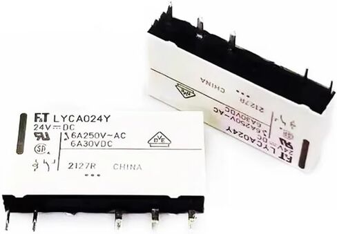 FTR-LYCA024Y FTRLYCA024Y DC24V 24VDC 24V 6A Relay 5PIN 5Pcs in Saudi Arabia