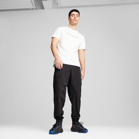 PUMA MEN MENS BRMW M Motorsport PUMATECH PANTS ، AH24 الأسود ، صغير in Saudi Arabia