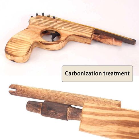 2pcs seda spring spring band wooden band band gun - wood juky jukity ، طوله 9 بوصات in Saudi Arabia