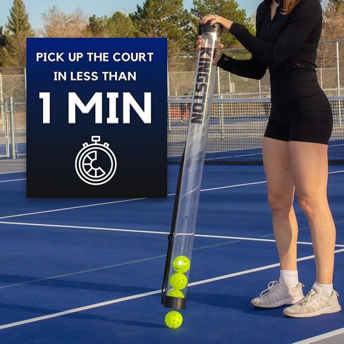 Kingston Premium Pickup Pro: The Longest Pickleball Tube, Holds 17 Balls, Easy Pickup and No More Bending Over, Portable Indoor/Outdoor Pickleball Ball Pickup in Saudi Arabia