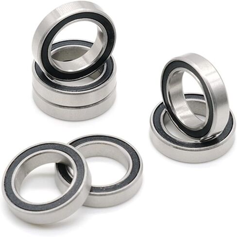 S6701RS 12x18x4mm Stainless Steel S61701RS S6701 6701-2RS 12x18x4 Thin Section Bearing 2Pcs in Saudi Arabia