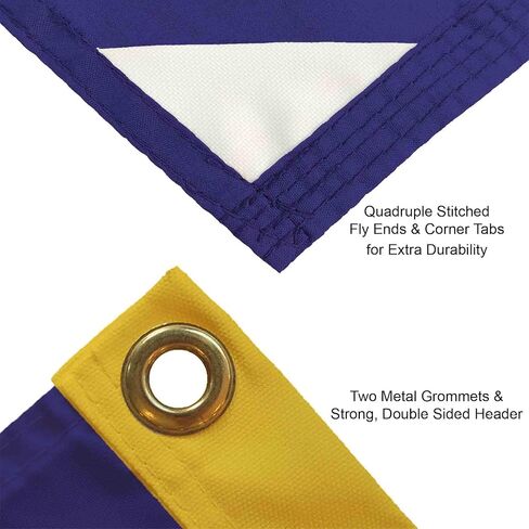 Los Angeles Lakers Printed 3x5 Premium Banner Flag in Kuwait