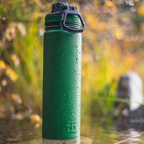 22 oz Vacuum Insulated Sport Bottle | Custom Laser Engraved Options | Stainless Steel, Double-Walled, Wide Mouth in Saudi Arabia