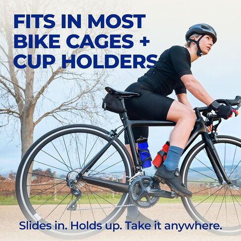 Rolling Sands USA Made 24 oz Sports Squeeze Water Bottles, 3 Pack, BPA-Free, Easy Drink One Way Flow Valve, Fits Most Bike Cages, Dishwasher Safe, Durable, Reusable and Lightweight, Clear Frost in Kuwait