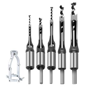 مثقاب ثقب مربع بت 1/4 "5/16" 3/8 "1/2" 5/8 "ومحول متوافق مع مكابس الحفر المقعد ومشابك يدوية الحفر in Saudi Arabia