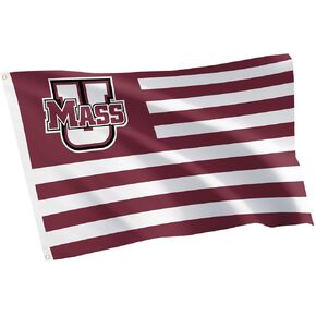 Desert Cactus University of Massachusetts 100% Polyester Indoor Outdoor 3x5 feet Banner UMass Amherst (Flag Nation) in Saudi Arabia
