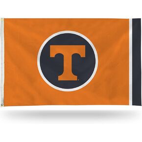 RICO Industries NCAA Tennessee المتطوعون علم العلم 3 '× 5' لافتة واحدة من جانب واحد - داخلي أو في الهواء الطلق - ديكور المنزل in Kuwait