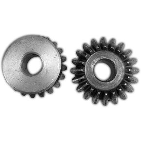 2/4pcs التروس المائل 1.5M16T قطر الثقب 6/8/10/11 ملم العتاد المخروطي 90 درجة 45# نسبة سرعة النقل الصلب 1: 1 (2pcs ، 1.5m16t 12mm) ثقب 12 مم) in Kuwait