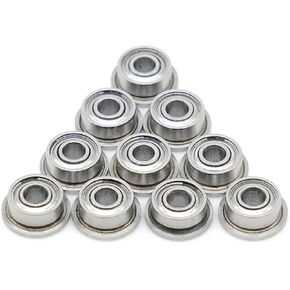 F683ZZ 3x7x3mm Metal Shielded Flanged Ball Bearing 10Pcs in Saudi Arabia