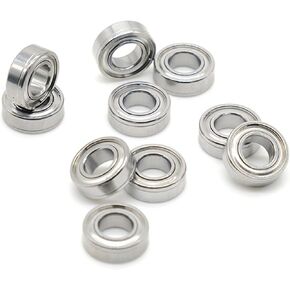MR125ZZ MR125 L-1250ZZ Deep Groove Ball Bearing 5x12x4mm 10Pcs in Saudi Arabia