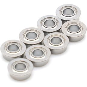 MF63ZZ 3x6x2.5mm Flange Bearings Deep Groove MF63Z MF63 10Pcs in Saudi Arabia