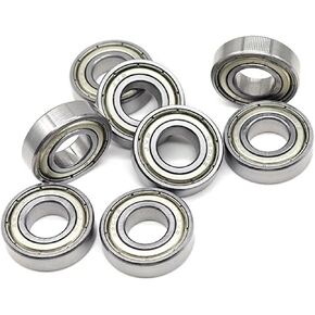6900ZZ 10X22X6mm Metric Thin Section 6900Z Ball Bearings 6900 ZZ 61900 10Pcs in Saudi Arabia