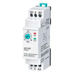 ERV-30D على التتابع وقت التأخير القابل للتعديل (0.1-30 دقيقة.) 1PCS (110VAC 24VDC) in Kuwait