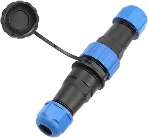 SP20 IP68 نوع الإرساء موصل مقاوم للماء 1/2/3/4/5/6/7/9/10/12/12/14 مقبس موصل كهربائي كابل صناعي (SP20-4D) in Kuwait