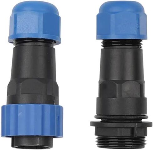 SP20 IP68 نوع الإرساء موصل مقاوم للماء 1/2/3/4/5/6/7/9/10/12/12/14 مقبس موصل كهربائي كابل صناعي (SP20-4D) in Kuwait